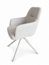 Florine Draaibare Eetkamerstoel - Beige met beige poten