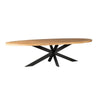 Vela Mangohouten Ovale Eettafel