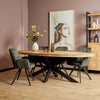 Vela Mangohouten Ovale Eettafel