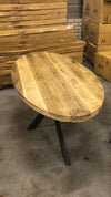 Vela Mangohouten Ovale Eettafel