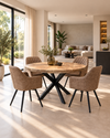 Sila Tafel & Brione Stoelen - Combideal - 4 Stoelen