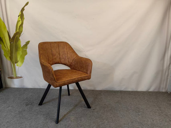 Tenno stoel - Cognac