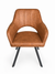 Tenno draaibare stoel - Cognac